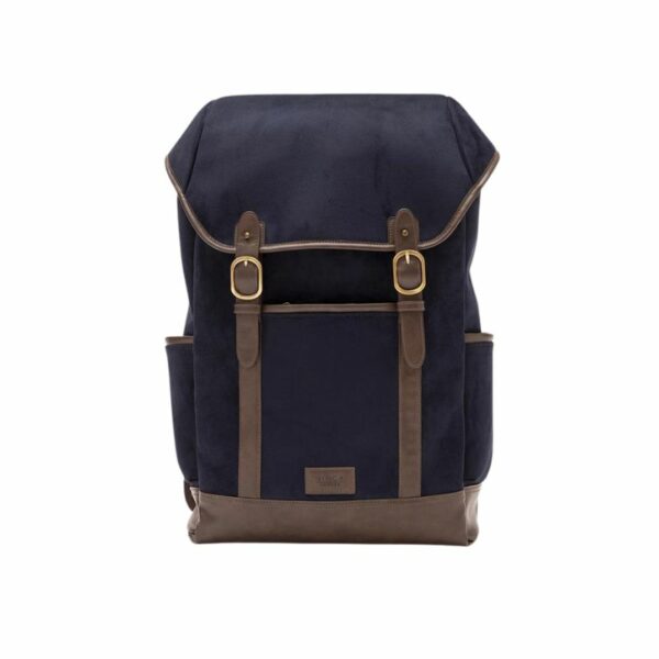 VINGA Hunton backpack blue and brown