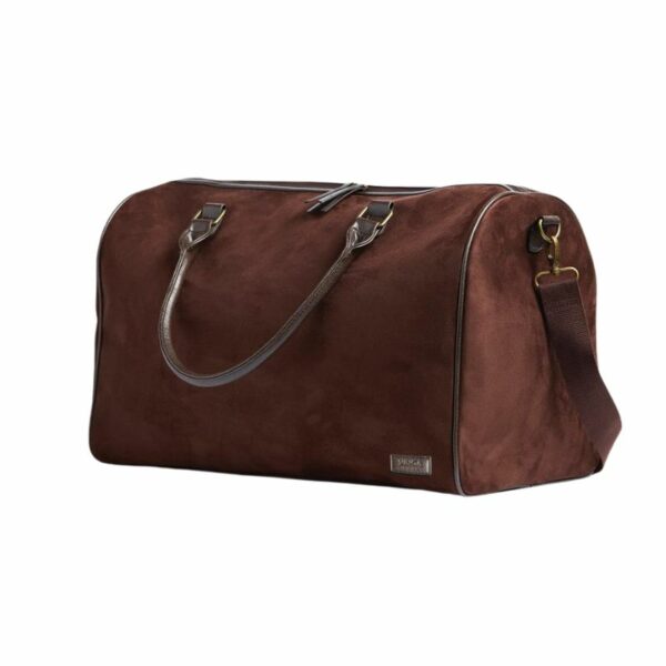 VINGA Hunton Weekend Bag blue and brown